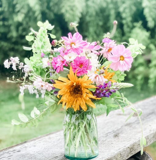 Bouquet with Sunflowers