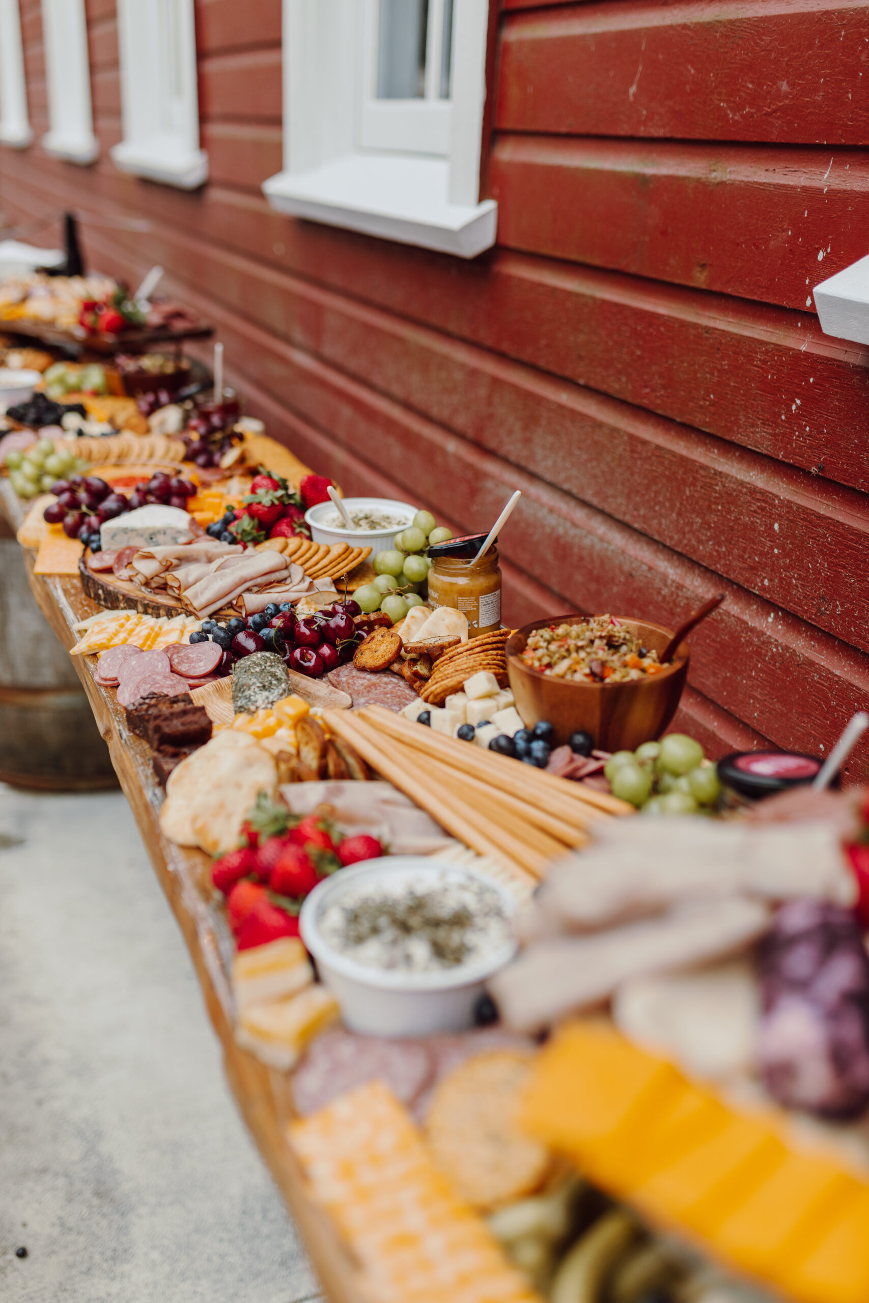 Charcutterie in Beer Garden