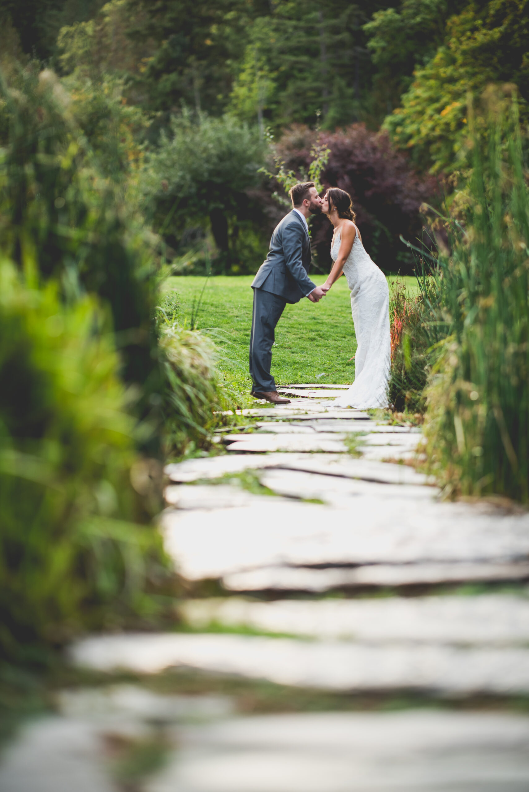 Flagstone Path to Ceremony