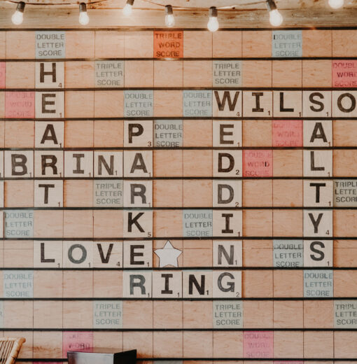 Giant Scrabble Board