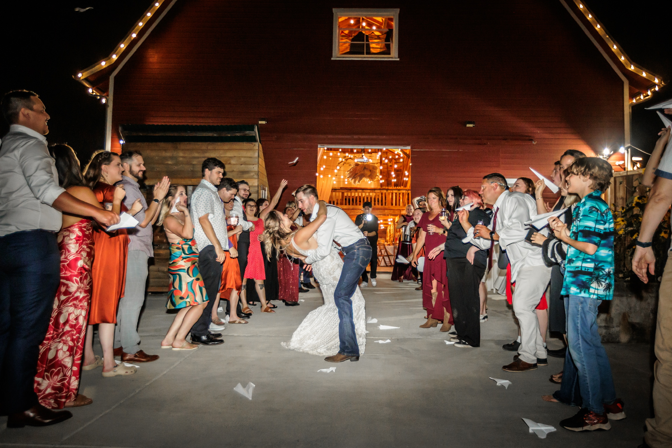 Paper Plane Send-off