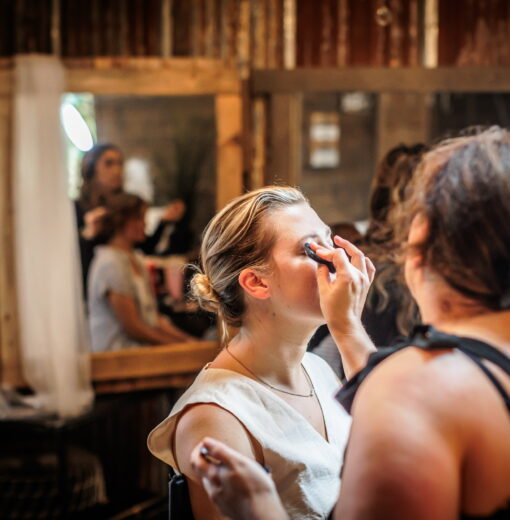 Makeup in Bridal Suite