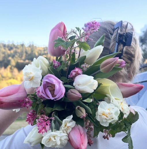 Petite Pink Spring Bouquet